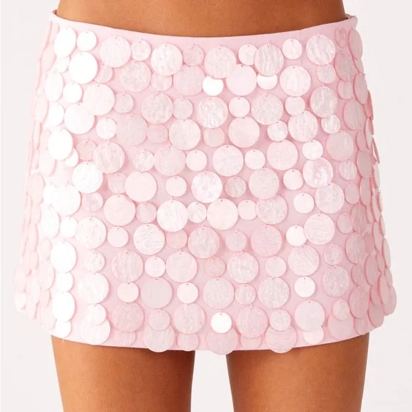 Peppermayo Movie Star Mini Skirt - Pink - Picture 4 of 7